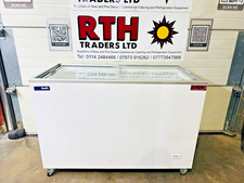 Prodis ~ Ice Cream Display Freezer ~ 355L Glass Top Chest 1310mm -18*C £450+V