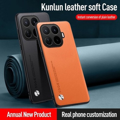 For Xiaomi 17T/17TPro, Luxury Shockproof PU Leather Rubber Light Back Case Cover