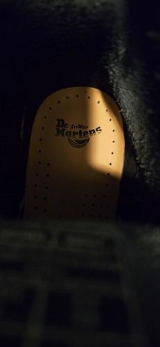Dr. Martens 1460 Smooth Leather Lace Up Boot Smooth Black 11822006 Women's Sz 10 - Picture 12 of 12
