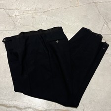 Vintage 1950s 1960s Black slack trousers size 31.5/28