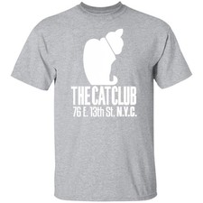 The Cat Club T-Shirt I  New York City Nightlife Fashion Retro