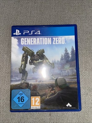 Generation ZERO Ps4 Playstation 4 Top Zustand