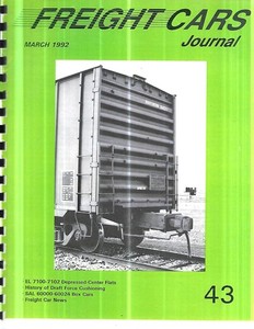 FREIGHT CAR JOURNAL #43 MARCH 1992