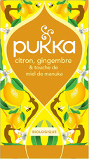 Infusion Bio Citron Gingembre & Miel De Manuka, 20 Sachets
