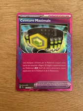 Carte Pokémon - Ceinture Maximale 154/162 - EV5 Forces Temporelles - FR