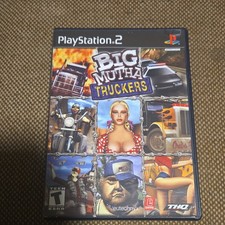 Big Mutha Truckers THQ Sony PlayStation 2 PS2 Game 2002 T NTSC-U/C
