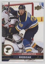 2017-18 Upper Deck Exclusives 26/100 Kyle Brodziak #161 2js