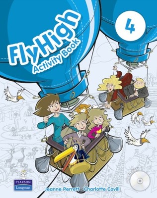 Fly High Level 4 Activity Book and CD ROM Pack by Amanda Thomas