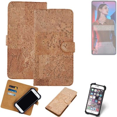 FÜR Tecno Camon 20 Pro 5G HÜLLE TASCHE KORK CORK ETTUI SCHUTZ COVER