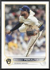 2022 Topps Freddy Peralta Milwaukee Brewers #13