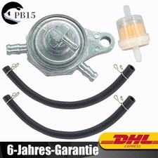 Benzinhahn & Benzinschlauch Benzinfilter Unterdruck Ventil f&uuml;r 4-Takt Roller GY6