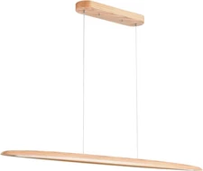 LED Linear Pendant Light 51", 36W, Dimmable for Dining Room, Kitchen Island