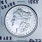 1888 MORGAN SILVER DOLLAR HI GRADE GENUINE U.S. MINT RARE COIN 8673