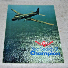 BRITISH AEROSPACE HS748 COASTGUARDER IAT SEA SEARCH 81 CHAMPION BROCHURE 1981