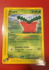 Hoppip 083/147 Aquapolis Non Holo Nintendo E-Series, NM never scanned