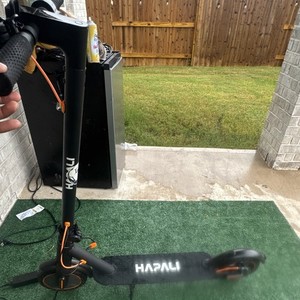 HAPALI Folding Kick Electric Scooter for Adults, 350W, Black