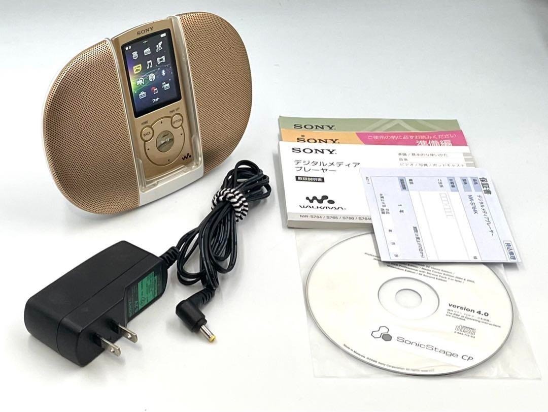 SONY Walkman NW-S764 8GB Champagne GoldDigital Music Player