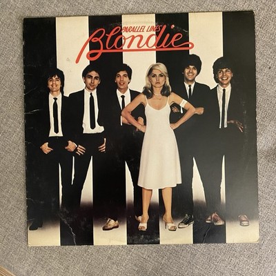 Blondie Parallel Lines Lp Vinyl Record 1978 New Wave Album Vg+ Debbie Harry
