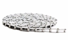 Jeremywell C2060HPSS Stainless Hollow Pin Conveyor Chain 10 Feet with 1 Connecti