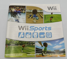 Nintendo Wii Sports Instruction Manual - Authentic OEM Replacement Booklet Only
