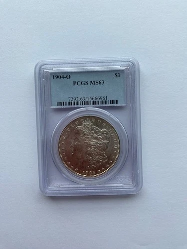 1904-O Morgan Silver Dollar MS63 PCGS Nice coin