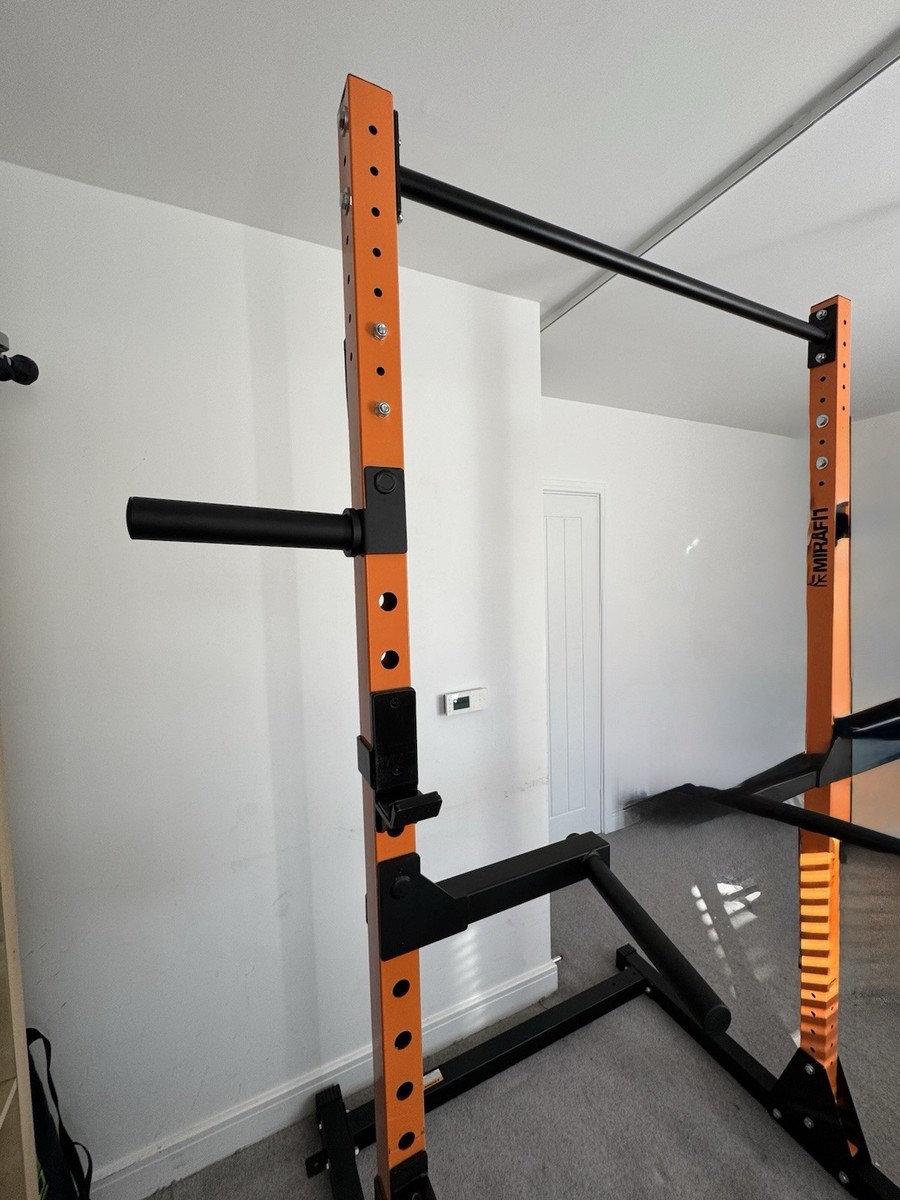 Mirafit M210 Half Power Rack, Including Accessories Shown In The Pictures