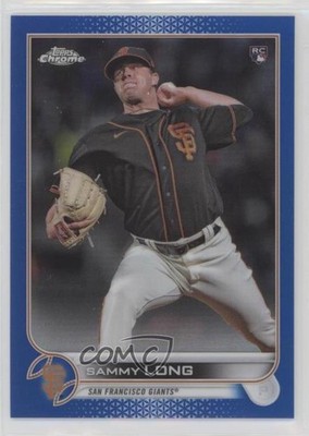 2022 Topps Chrome Blue Refractor 82/150 Sammy Long #59 Rookie RC 7eo