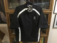 TPC San Antonio Black Footjoy FJ 1/2 Zip S/S Pullover Jacket SZ XL - Cool READ