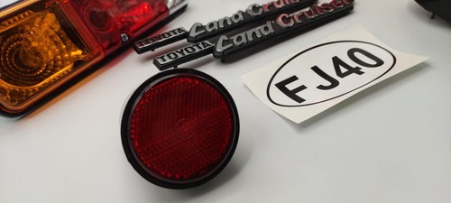 Fits Toyota Land Cruiser Fj40 Fj 45 Hj45 Hj47 BJ40 Rear Tail Light Set Emblems - Bild 6 von 10