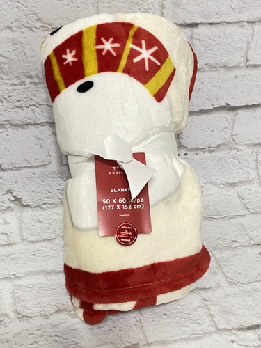 Manta de lanzamiento de Navidad adorno Hallmark 50x60 pulgadas - Imagen 2 de 4