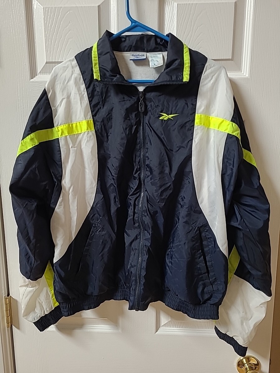 ヴィンテージReebokウィンドブレーカー Mネイビー Reebok - Reebok ウィンドブレーカー ネイビーMサイズの通販 by