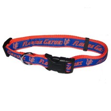 NCAA FLORIDA GATORS BLUE MED DOG COLLAR NEW