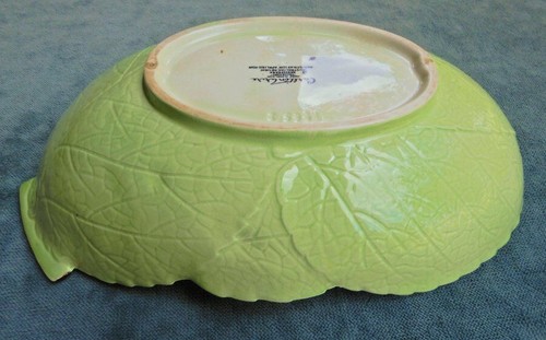 VINTAGE GREEN ORCHID CARLTON WARE BOWL - Picture 5 of 6