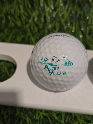4 Pack Golf Course / Country Club Logo Balls (imperfect logos) A-AAA Condition - Picture 2 of 5