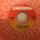 KENNY  LOGGINS       7"  VINYL  SINGLE,  HEART TO  HEART  /  THE MORE  WE  TRY