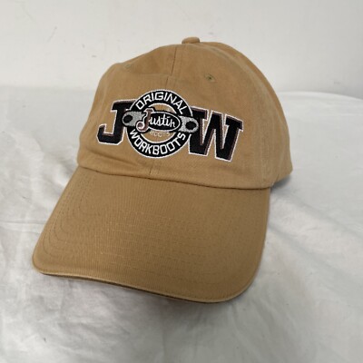 NEW Men's Justin Boots BaseBall Cap Original Work Boots