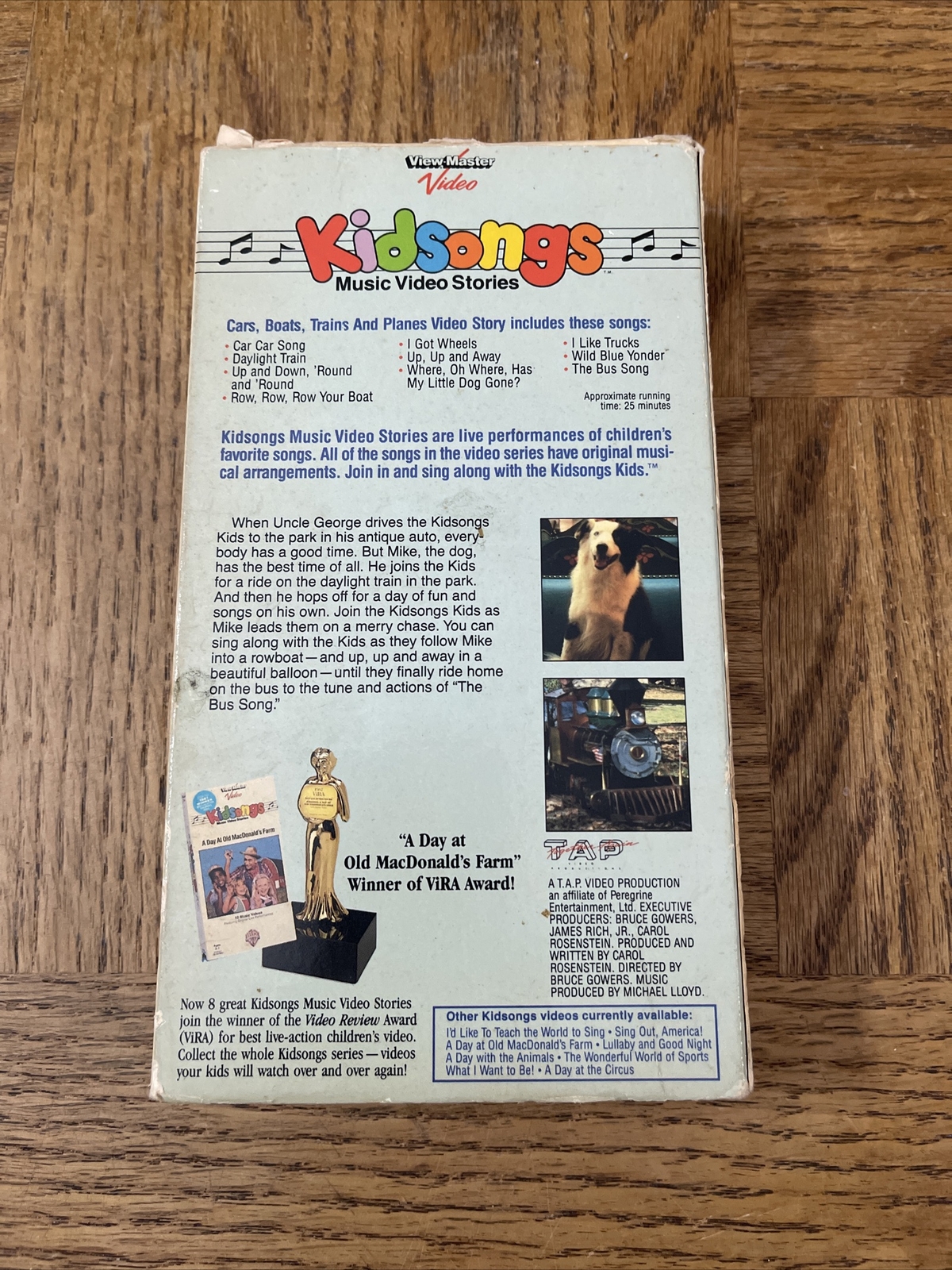 Kidsongs Cars Boats Trains And Planes VHS eBay