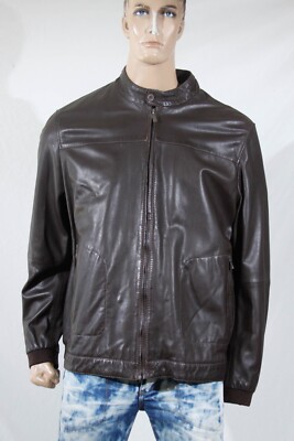 Bugatti Men's lambskin   jacket US X l Made in Italy