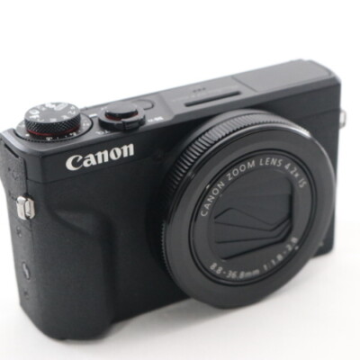 Canon PowerShot G7X Mark III（ブラック）美品 MINT Canon PowerShot G7 X Mark III 3 Digital Camera BLACK English
