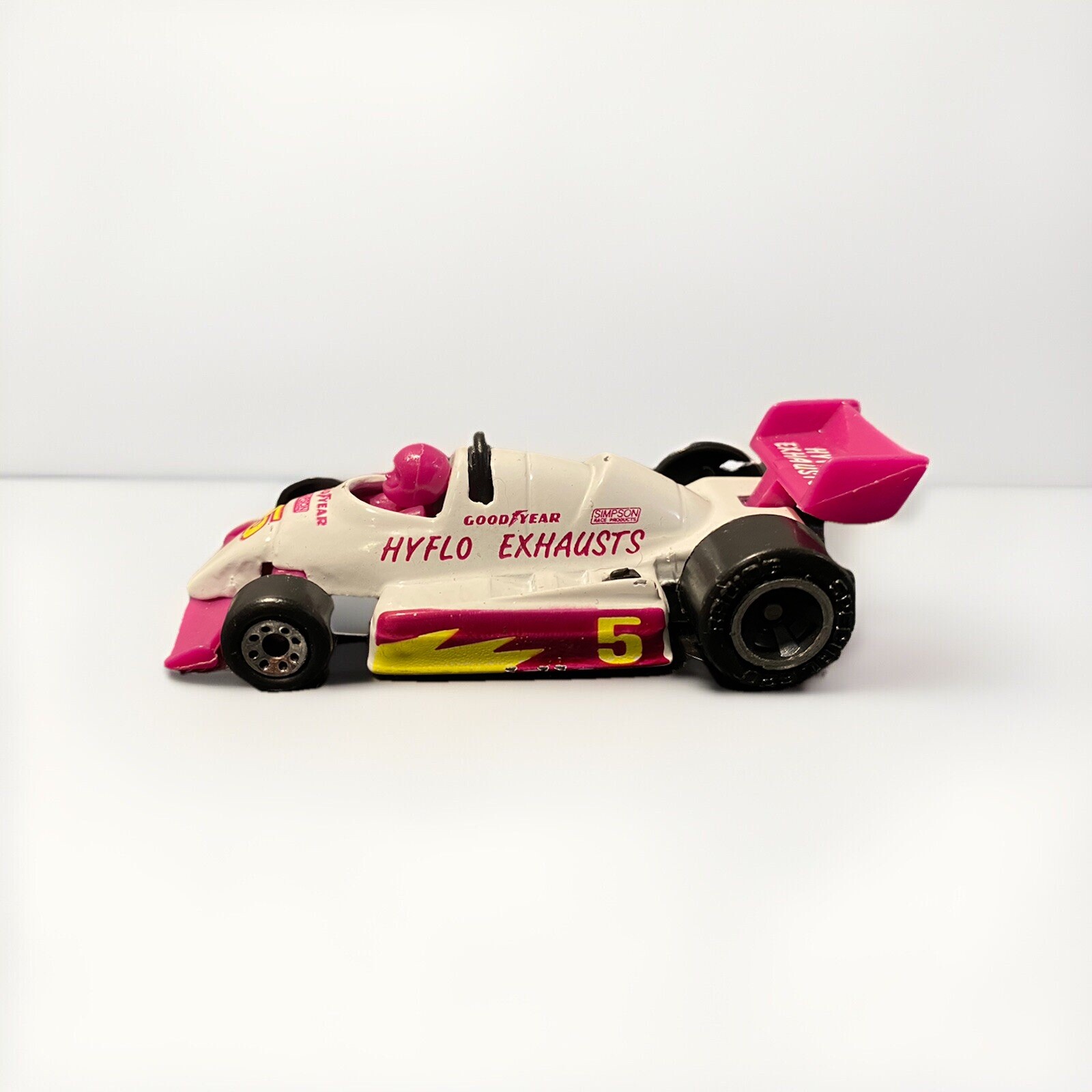 1984 Matchbox F1 Racer Hyflo Exhausts Goodyear Race Car Loose