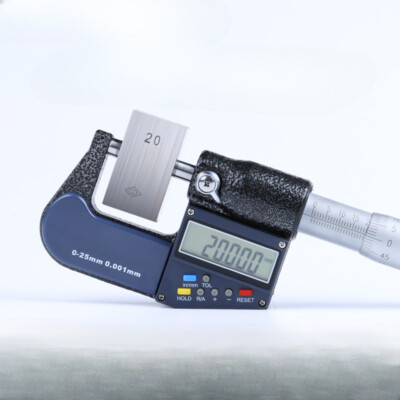 1Pcs Outer diameter digital micrometer electronic 0-25-50 mm spiral micrometer