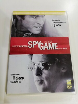  DVD ''SPY GAME'' R. REDFORD, BRAD PITT EASY COLLECTION SINGLE DISC F.C. DVD ITA