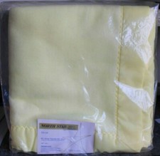 Chatham North Star Fiberwoven CHERUB 36x50 Yellow Baby Crib Blanket SEALED