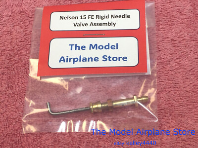 Nelson 15 Gas Model Airplane Engine Rigid Replacement Needle Valve Assembly
