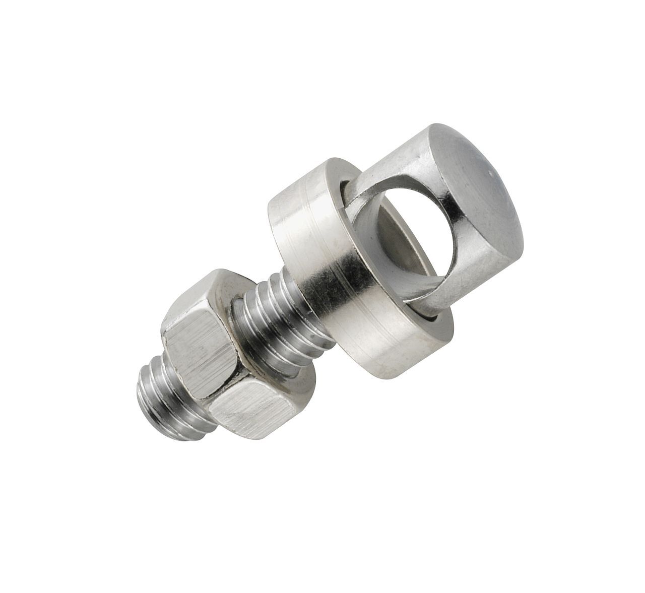 Набор для приготовления Стребенбольцена 2er Fix Nippel Messing-verchromt mit Hohlscheibe - Mutter M 5