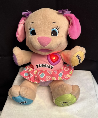 Fisher Price 2012 Laugh & Learn Girl Pink Puppy - Picture 2 of 9