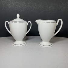 Waterford KILBARRY PLATINUM zucchero e crema Bone China modello fuori produzione