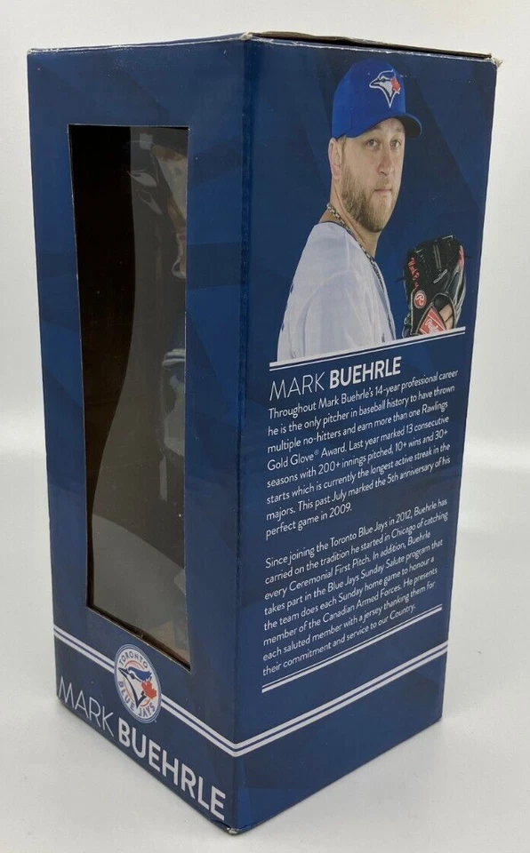 Mark Buehrle Toronto Blue Jays MLB Bobblehead Figure Toy Promo New in Box NIB - Image 3 of 4