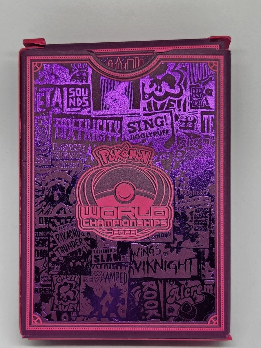 Pokémon World Championships 2022 London Cards Deck 57 Cards *as is
