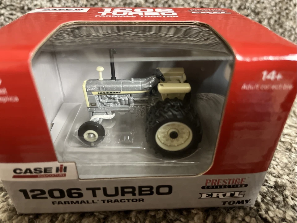 Корпус 1/64 2024 ERTL IH Farmall 1206 Turbo с двойками! SILVER CHASE!!  НОВЫЙ!! - Изображение 2 из 2